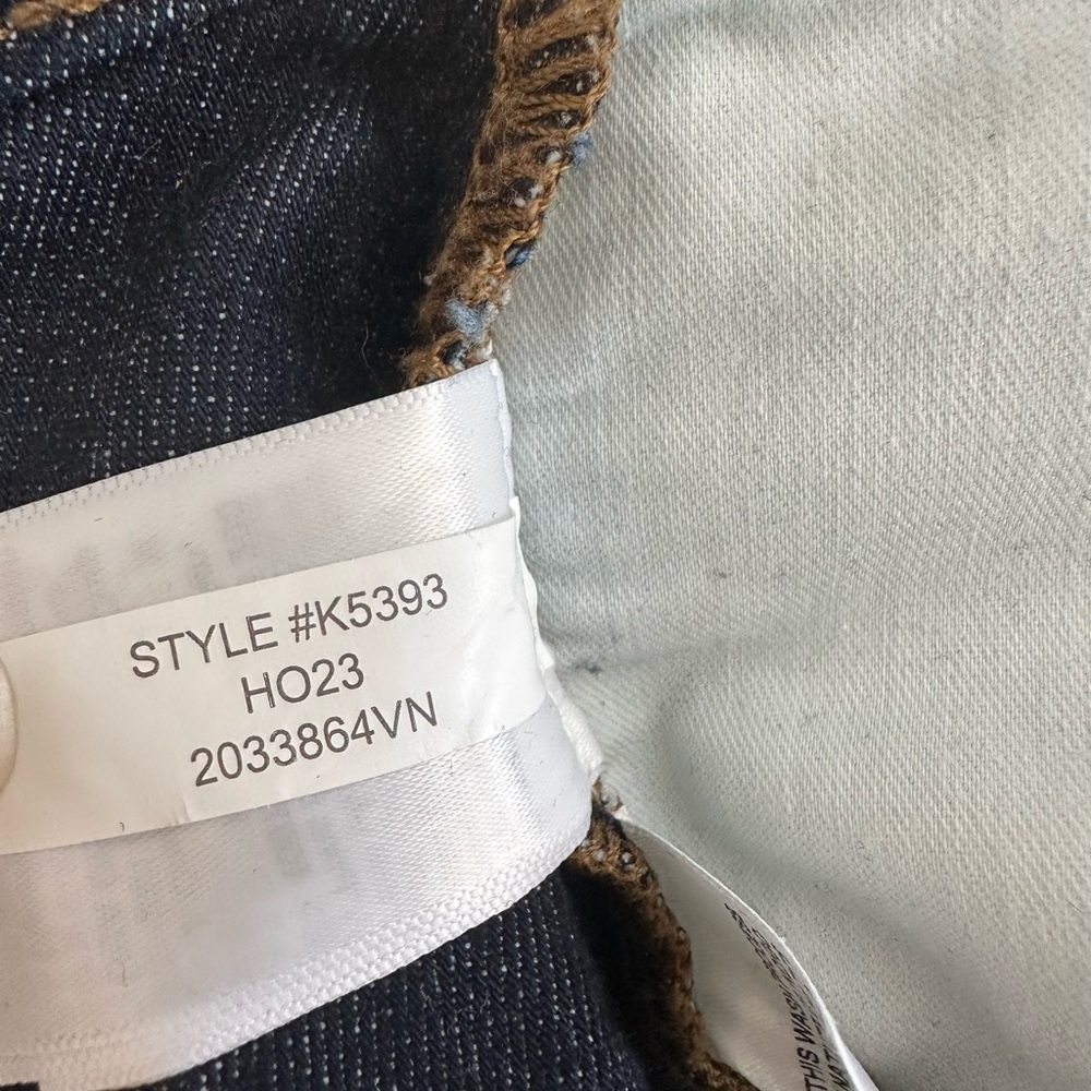 J. Crew Vintage Slim Straight Jeans in Dark Blue Tall 29 - Picture 6 of 6